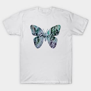 Paint Poured Butterfly 2 T-Shirt